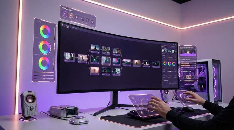 蜜芽 AI视频剪辑工作室